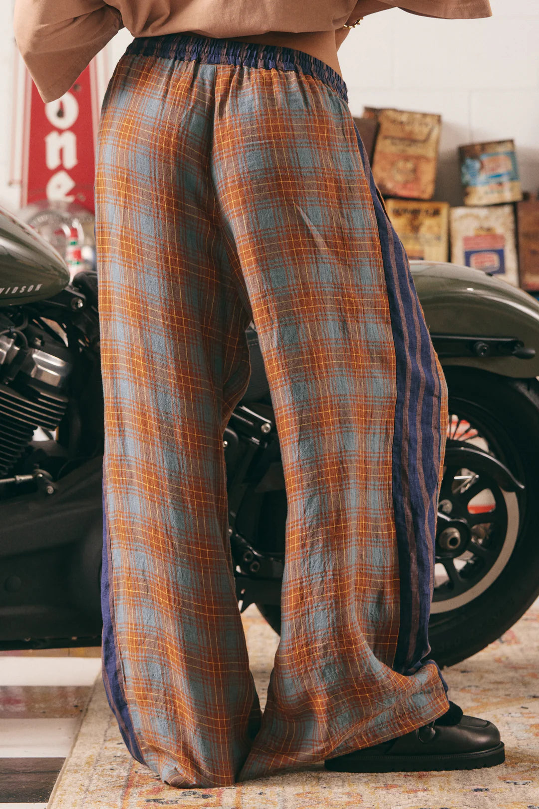 SABBI - THE MEXICOLA CHECK PANT