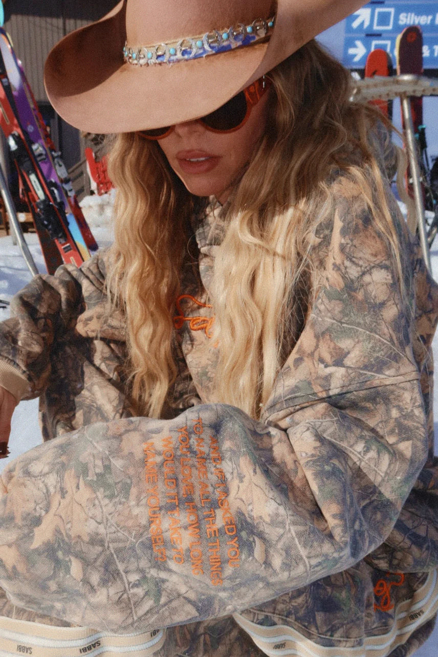 Elysian Collective Sabbi The Name Yourself Hoodie Tree Camo