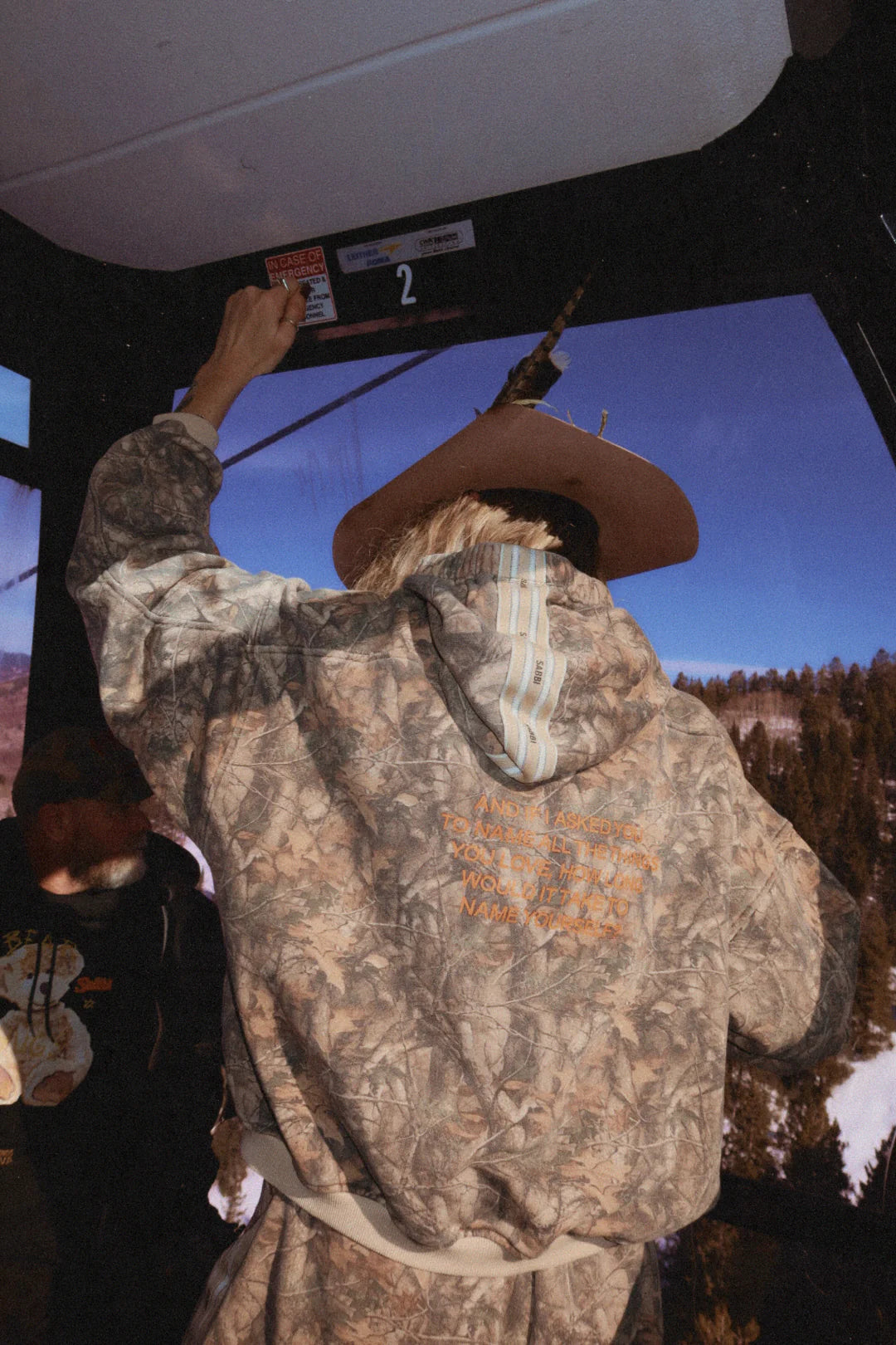 Elysian Collective Sabbi The Name Yourself Hoodie Tree Camo