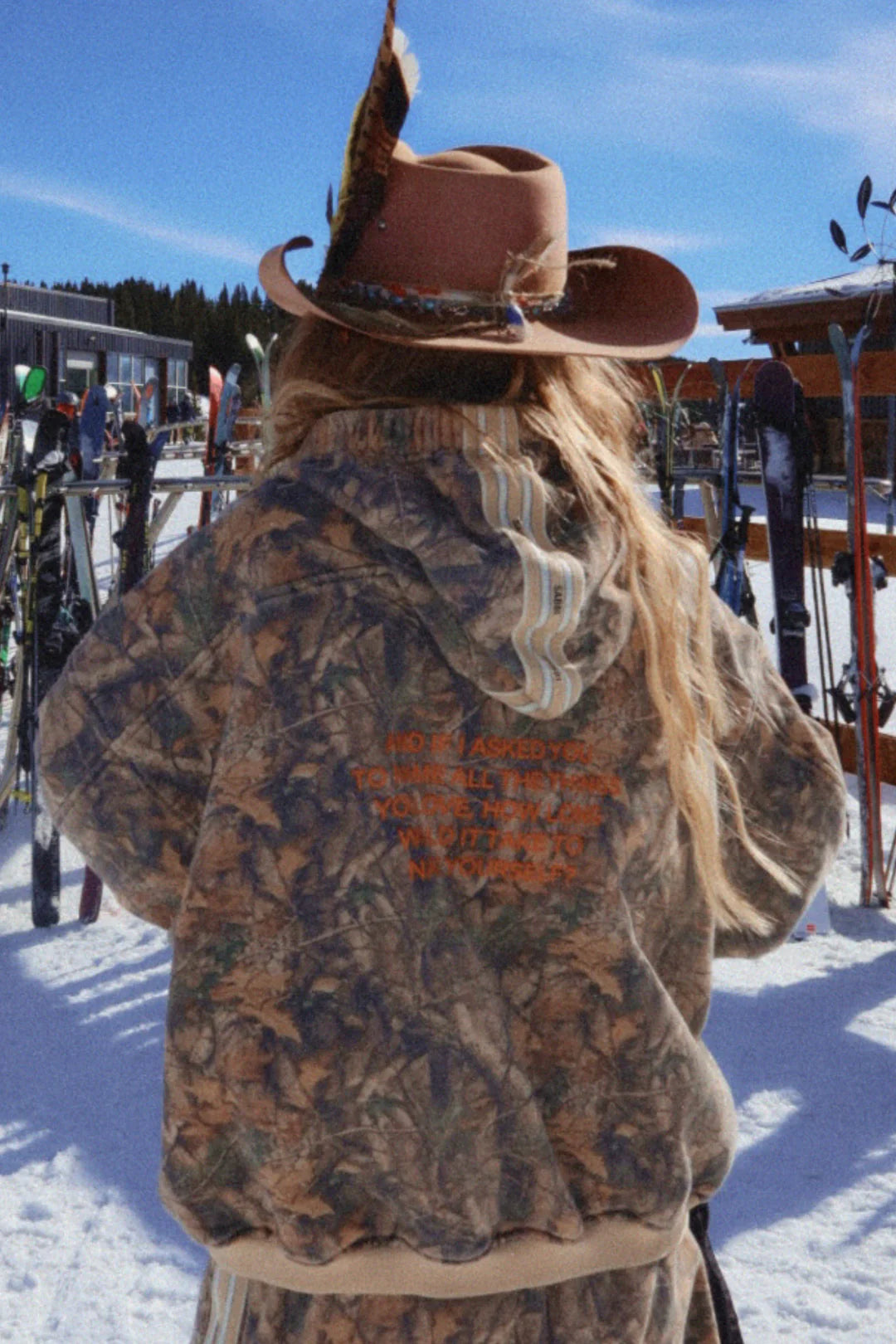 Elysian Collective Sabbi The Name Yourself Hoodie Tree Camo