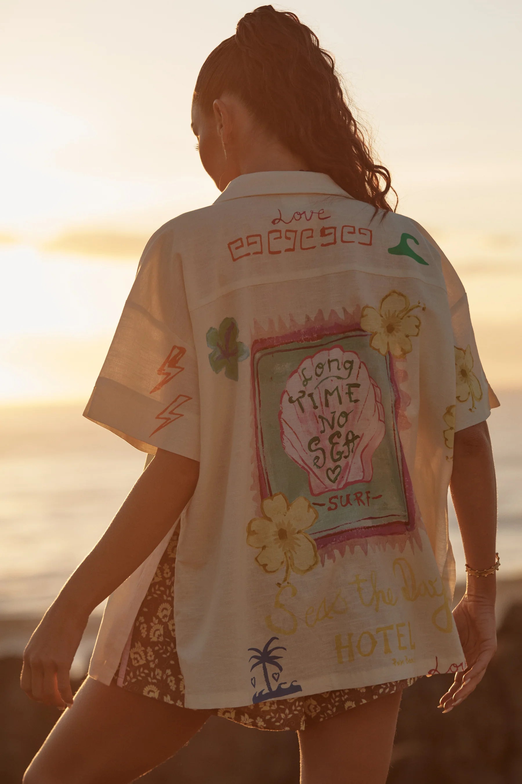 Elysian Collective Sabbi The Patron Shirt Seas The Day Cream