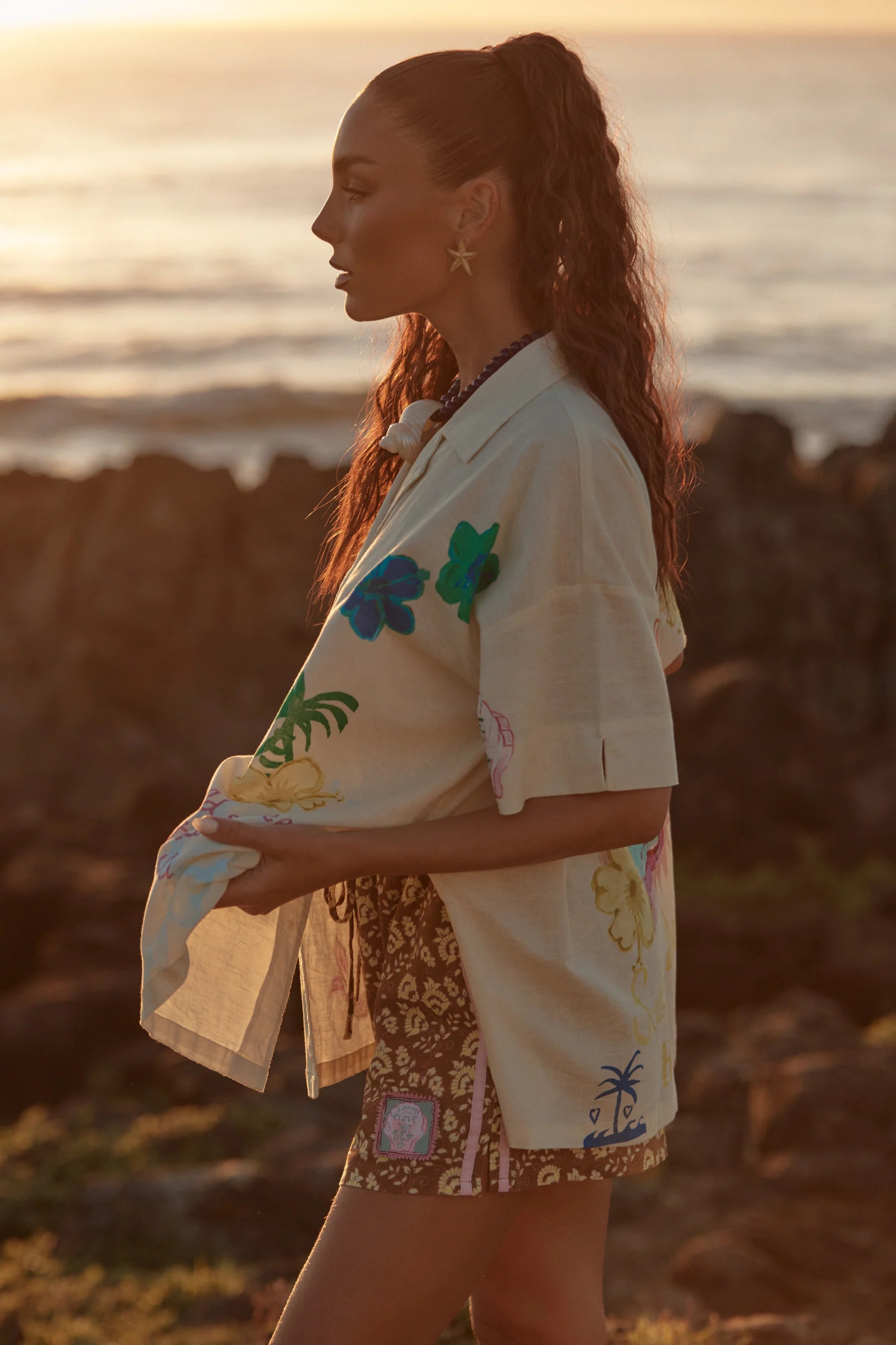 Elysian Collective Sabbi The Patron Shirt Seas The Day Cream