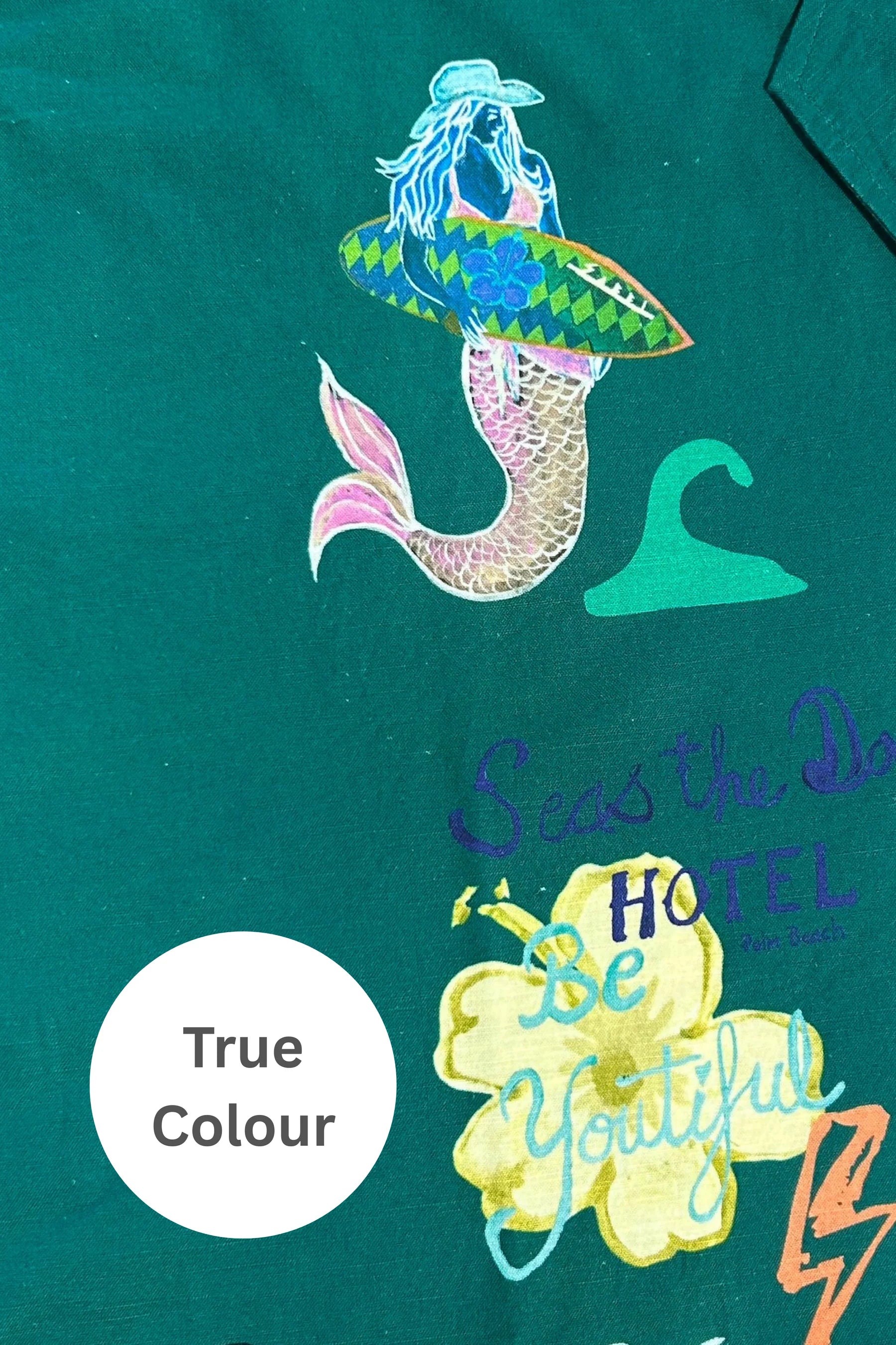 SABBI - THE PATRON SHIRT SEAS THE DAY (GREEN)