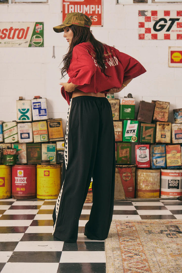 Elysian Collective Sabbi The Raving Heart Pants Black