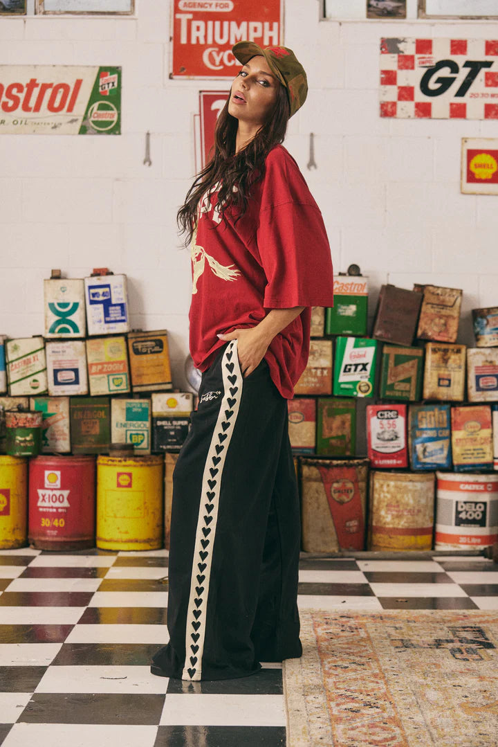 Elysian Collective Sabbi The Raving Heart Pants Black