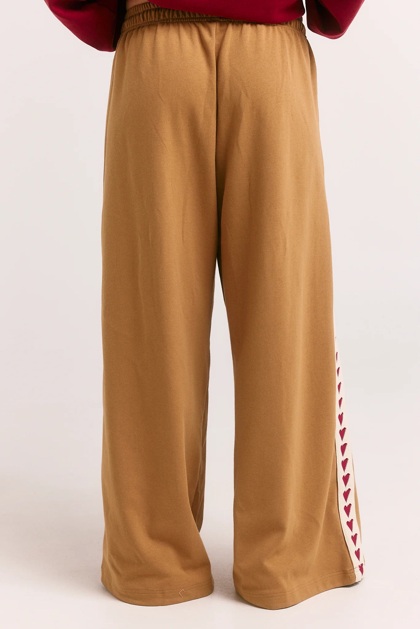 Elysian Collective Sabbi The Raving Hearts Pants Caramel