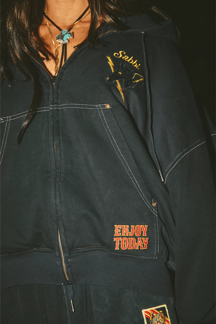 Elysian Collective Sabbi The Sabbi Ranch Padded Bomber