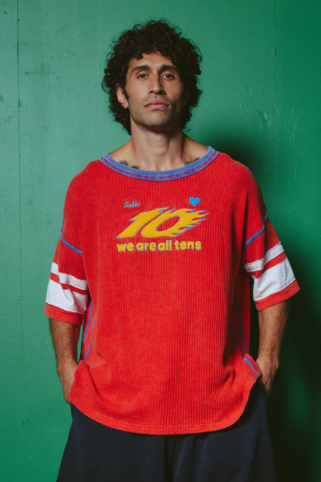 Elysian Collective Sabbi The Ten Energy Tee Red