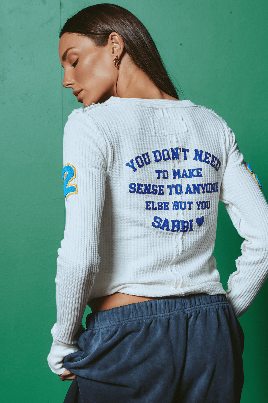 Elysian Collective Sabbi The Ten On Repeat Off White