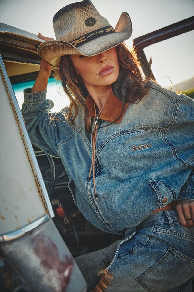 Elysian Collective Sabbi The True Grit Denim Jacket