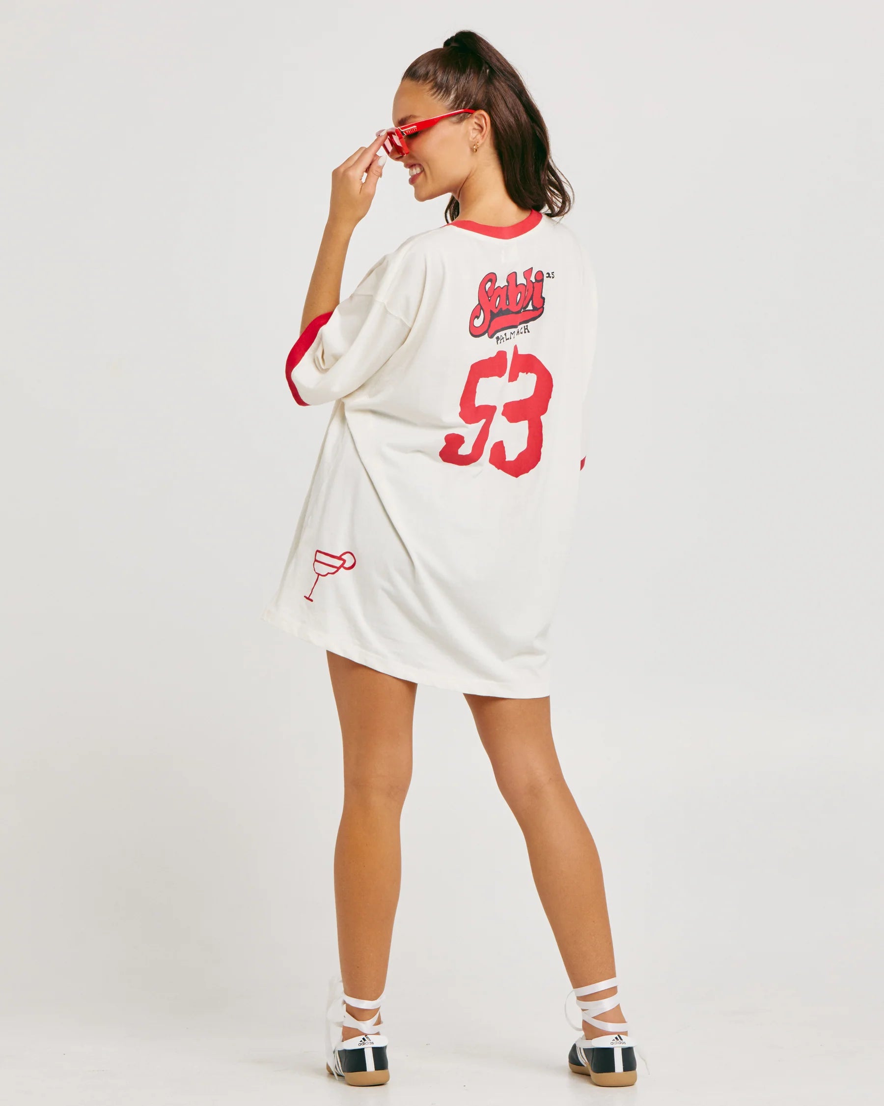 Elysian Collective Sabbi The Very Oversized Overshare Tee Marshmallow