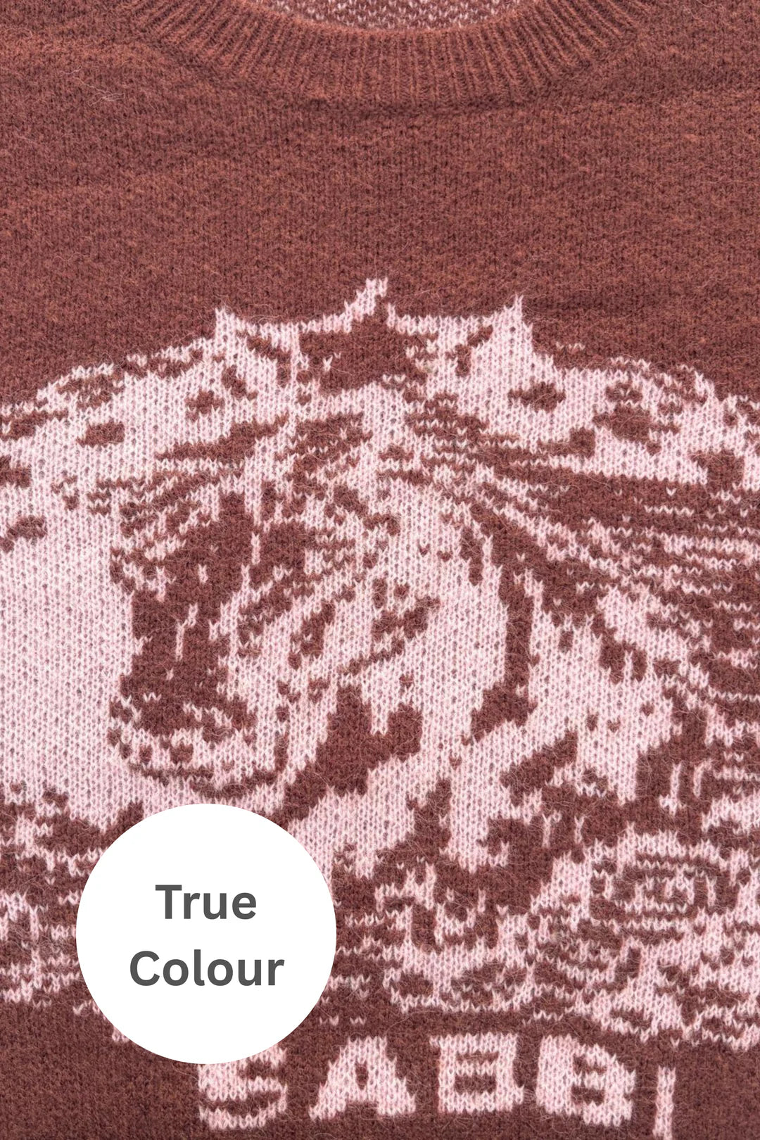 Elysian Collective Sabbi Who The Buck Cares Knit Jumper