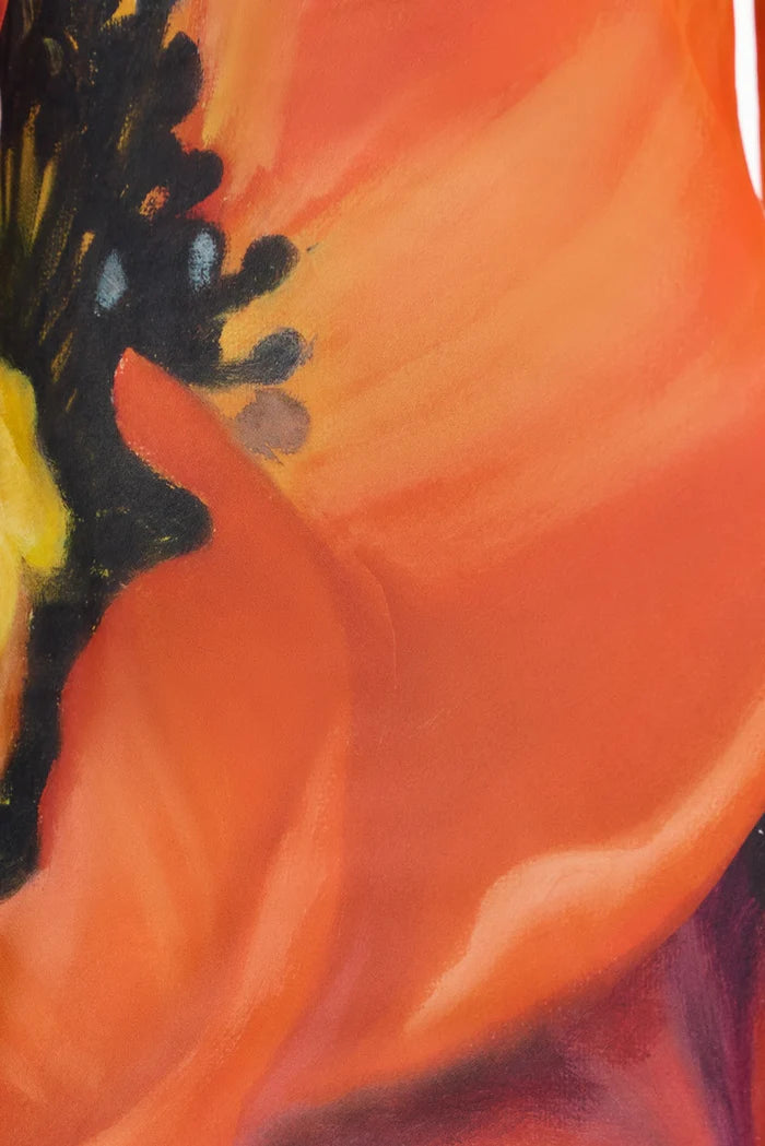 Elysian Collective Significant Other August Long Sleeve Maxi Dress Poppy Botanic