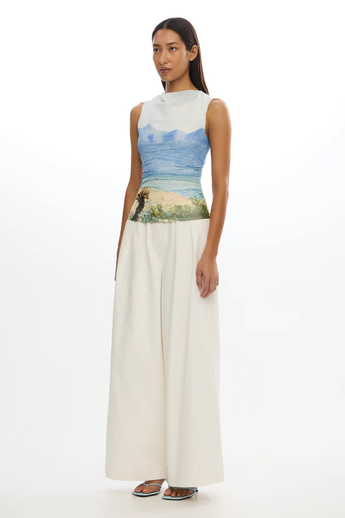 Elysian Collective Significant Other Avni Top Arizona Print