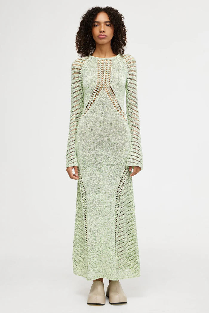 Elysian Collective Significant Other Brie Maxi Dress Basil