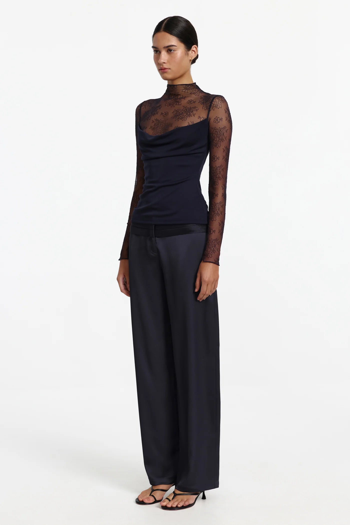 Elysian Collective Significant Other Delphi Long Sleeve Top Galaxy
