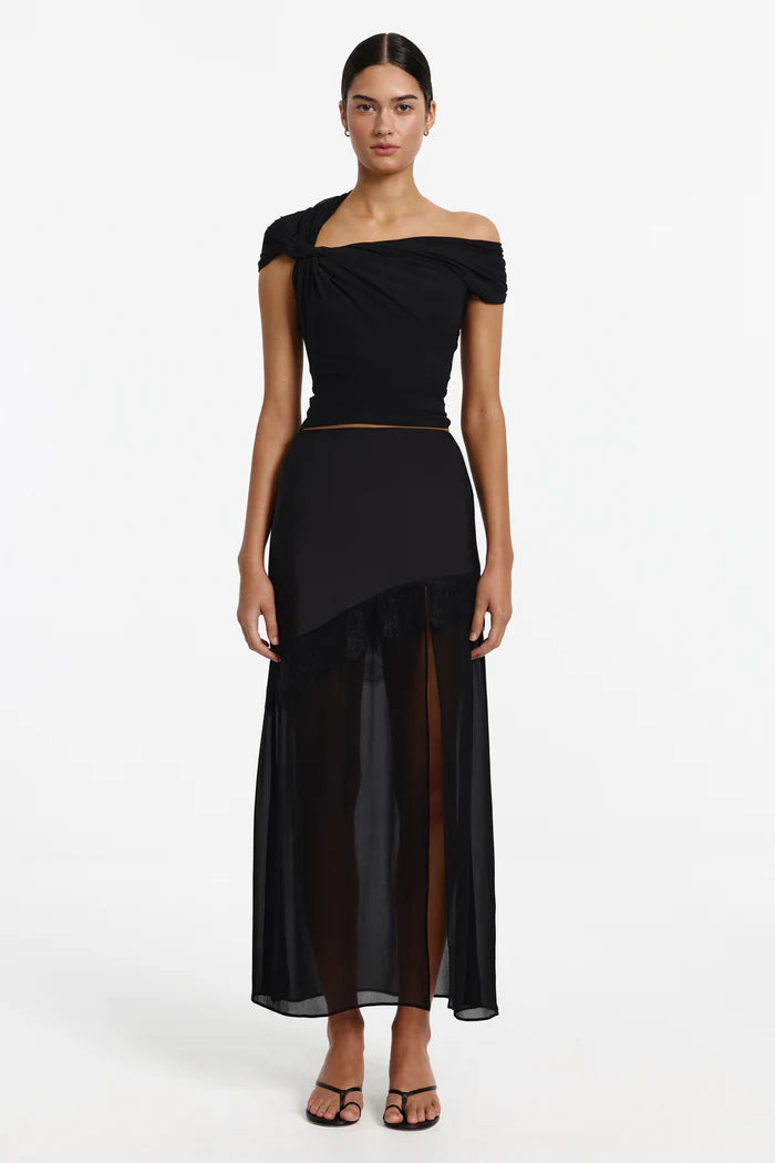Elysian Collective Significant Other Ellis Skirt Black