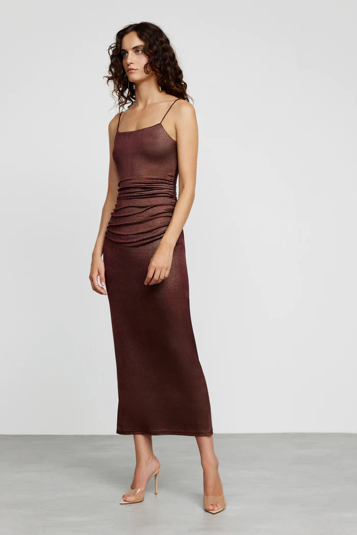 Elysian Collective Significant Other Liliana Dress Chocolate