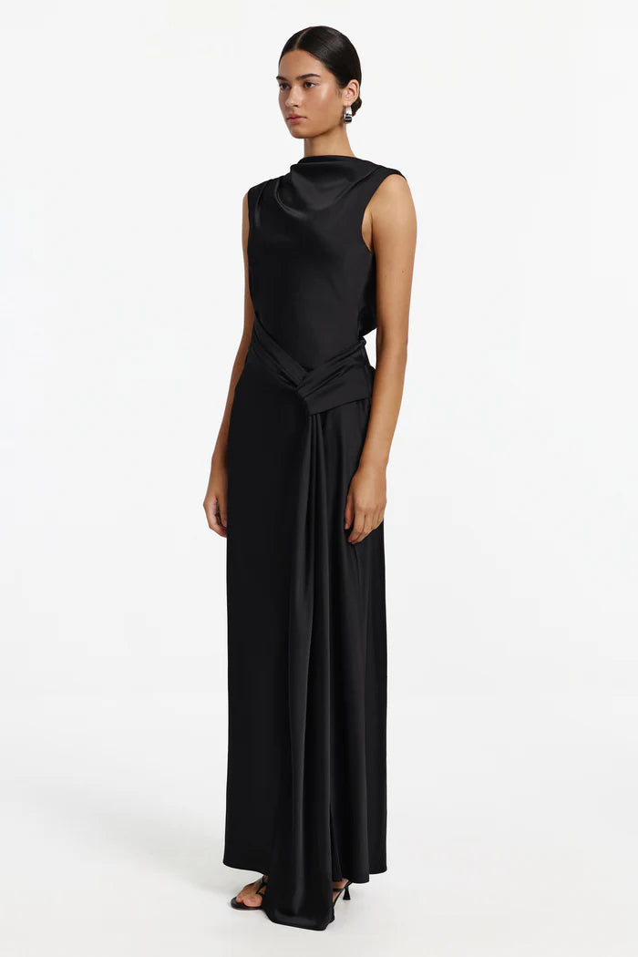 Elysian Collective Significant Other Luka Gown Black