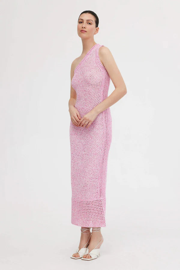 Elysian Collective Significant Other Una Dress Fuchsia