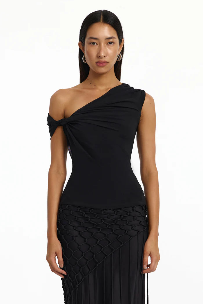 Elysian Collective Significant Other Yusra Top Black