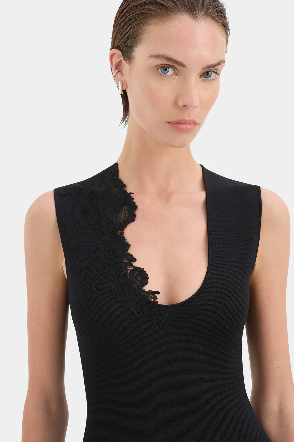 Elysian Collective Sir Aylu Maxi Dress Black
