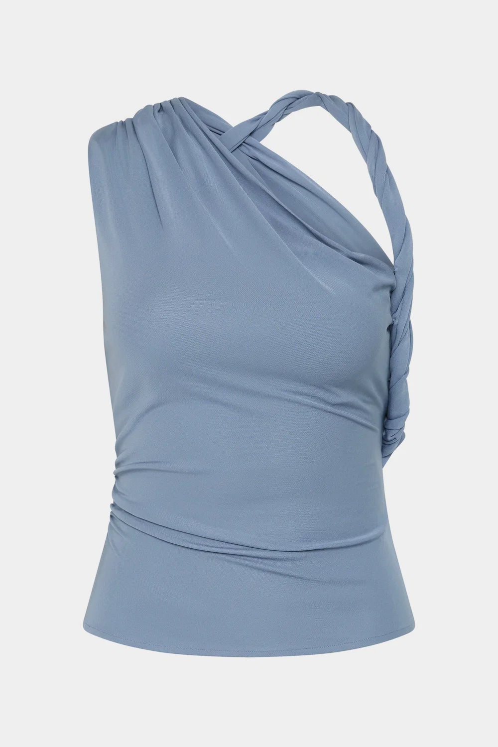 Elysian Collective Sir The Label Olenna Twist Top Dusty Blue