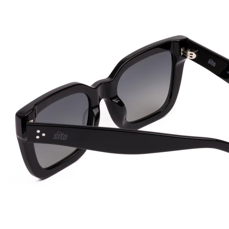 Elysian Collective Sito Shades Harlow Black Polarised