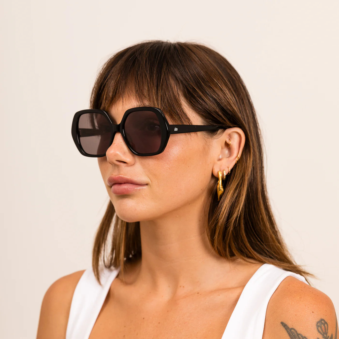 Elysian Collective Sito Shades Lucca Black