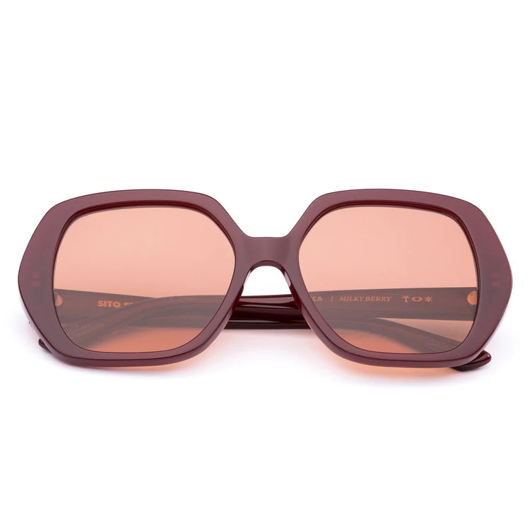 Elysian Collective Sito Shades Lucca Milky Berry