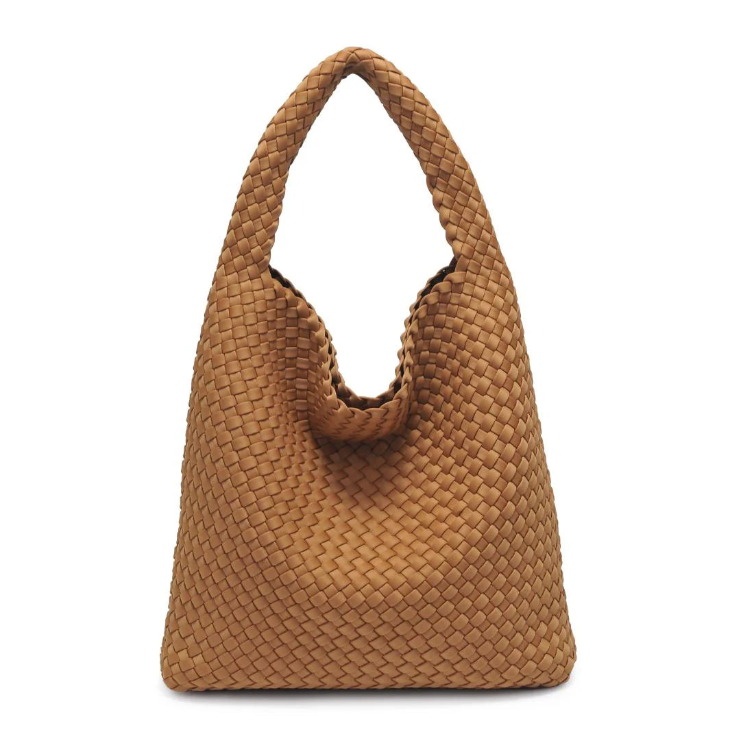 Elysian Collective Sol And Solene Celestial Woven Neoprene Hobo Sand