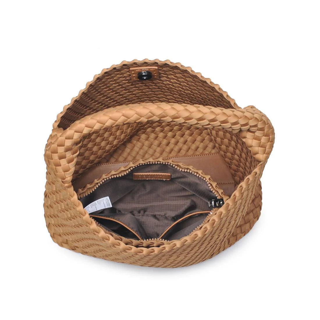 Elysian Collective Sol And Solene Celestial Woven Neoprene Hobo Sand