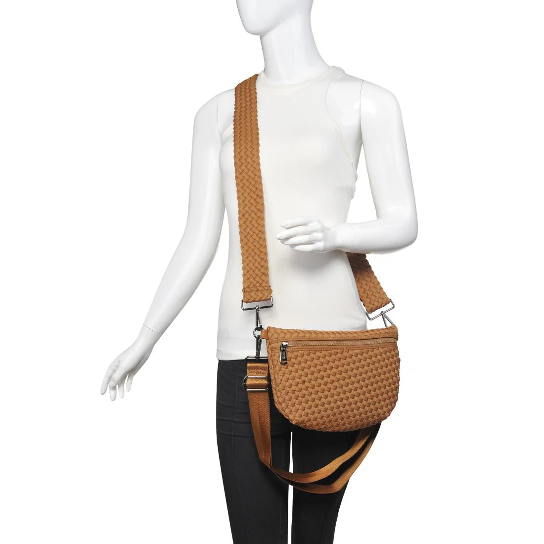 Elysian Collective Sol And Solene Etheral Cross Body Bag Sand 