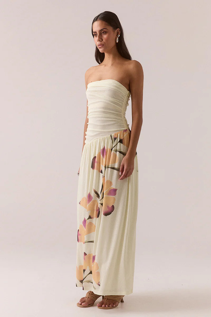 Elysian Collective Sovere Studio Akanni Maxi Dress Golden