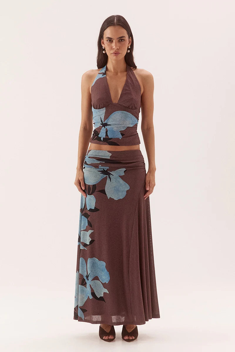 Elysian Collective Sovere Studio Amiah Skirt Amiah Floral