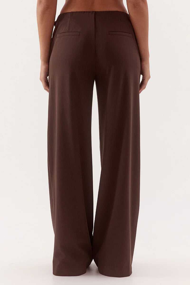 Elysian Collective Sovere Studio Amorey Pant Espresso