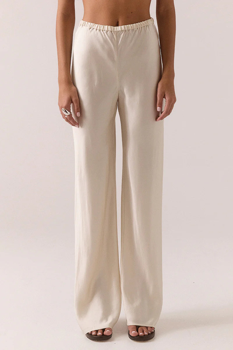 Elysian Collective Sovere Studio Blake Bias Pant Vanilla