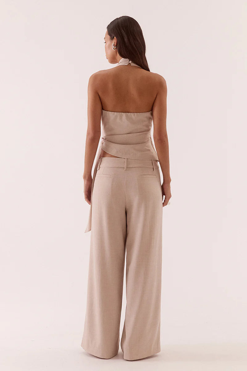 Elysian Collective Sovere Studio Deena Top Beige
