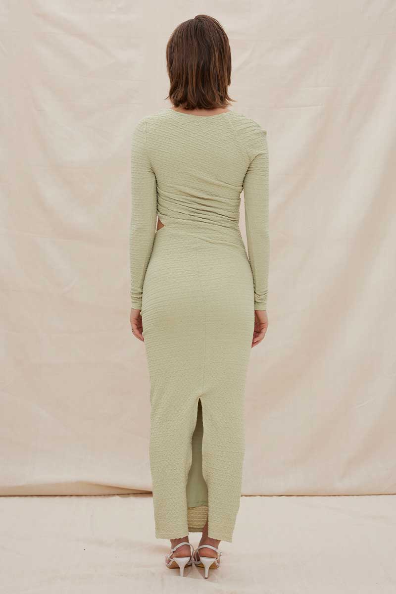 Elysian Collective Sovere Studio Eclipse Dress Artichoke