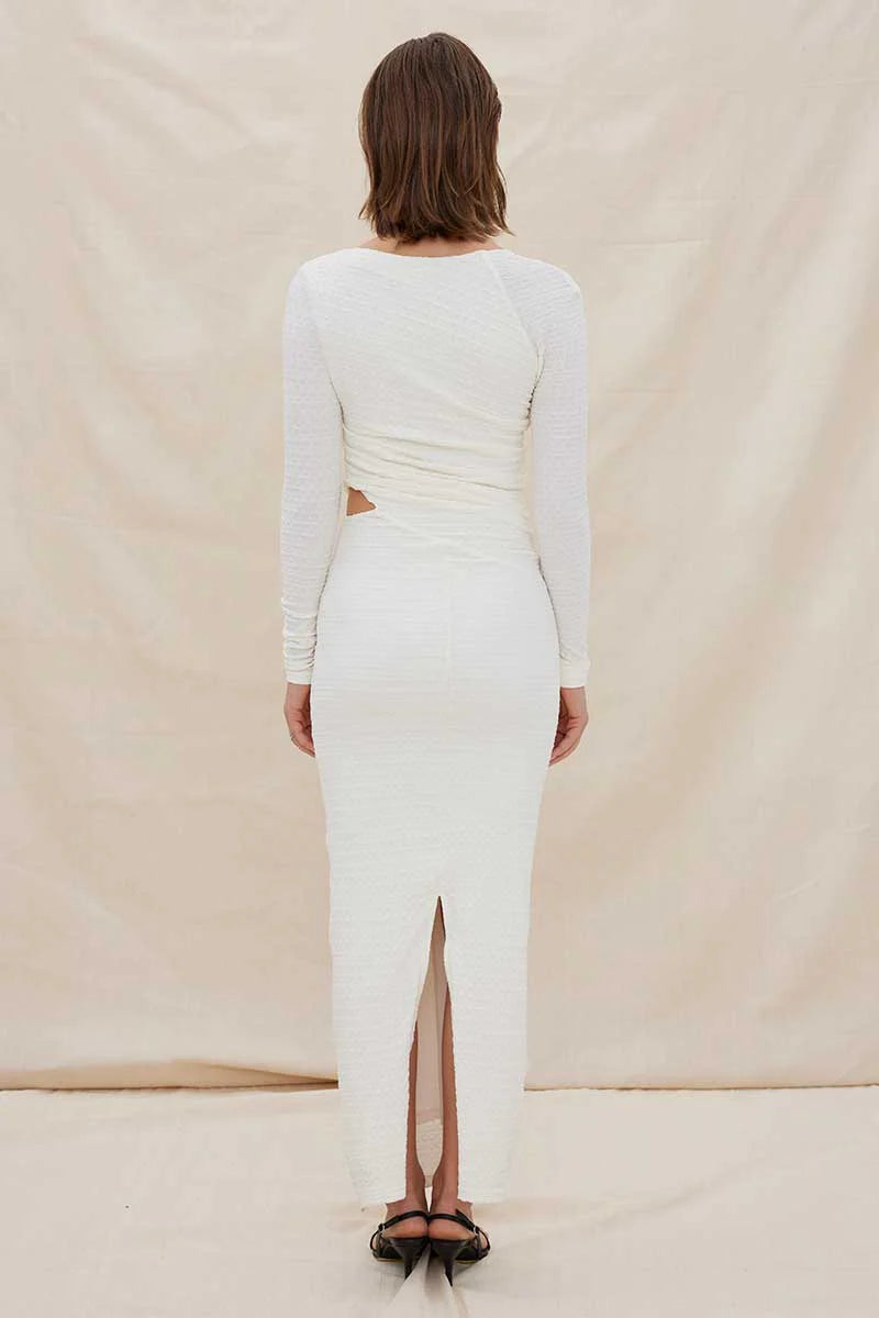 Elysian Collective Sovere Studio Eclipse Dress White