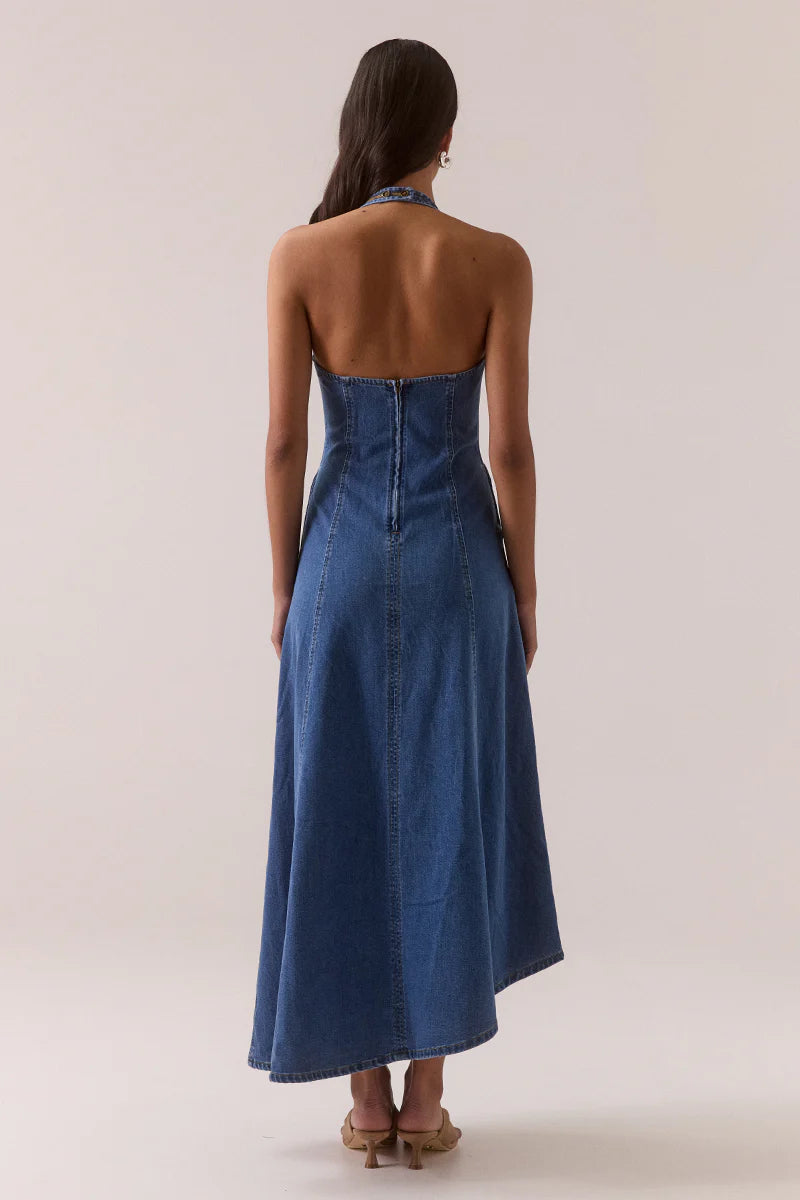 Elysian Collective Sovere Studio Elodie Dress Classic Blue