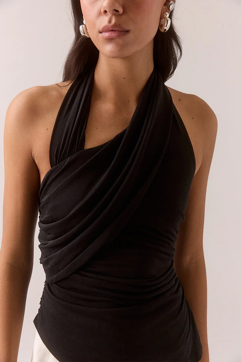 Elysian Collective Sovere Studio Elvy Top Black