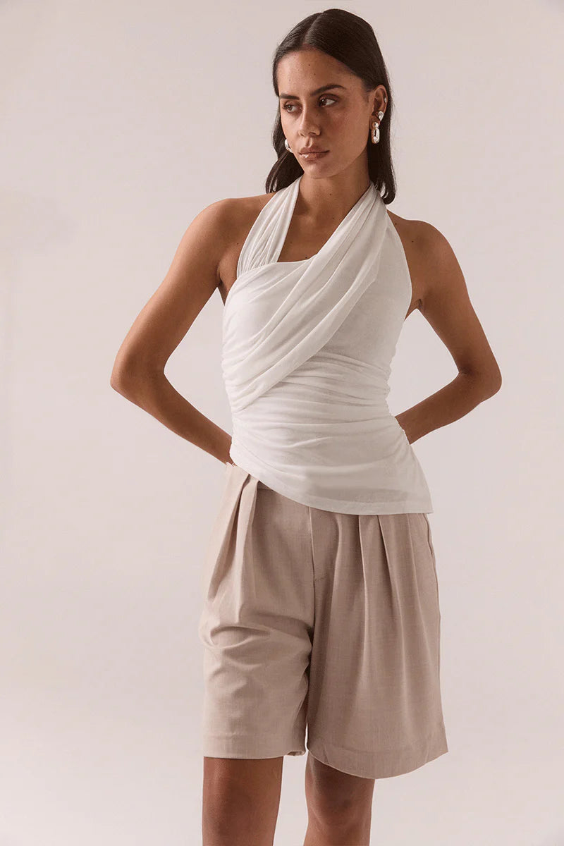 Elysian Collective Sovere Studio Elvy Top Chalk