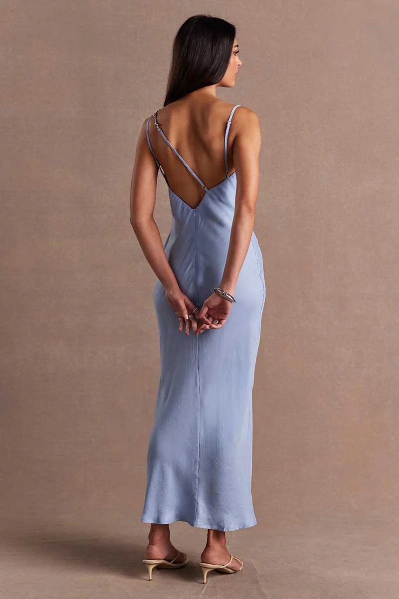 Elysian Collective Sovere Studio Heirloom Dress Glacier Blue