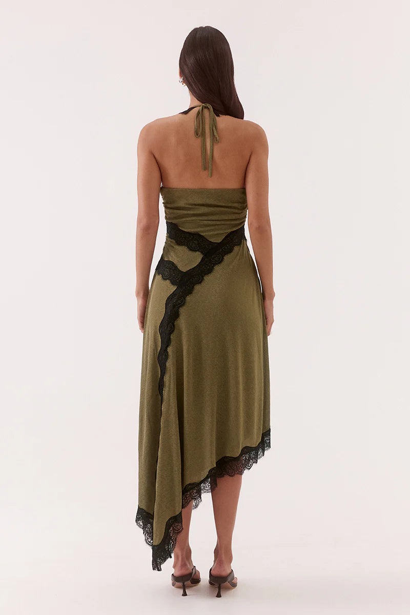 Elysian Collective Sovere Studio Loni Dress Olive