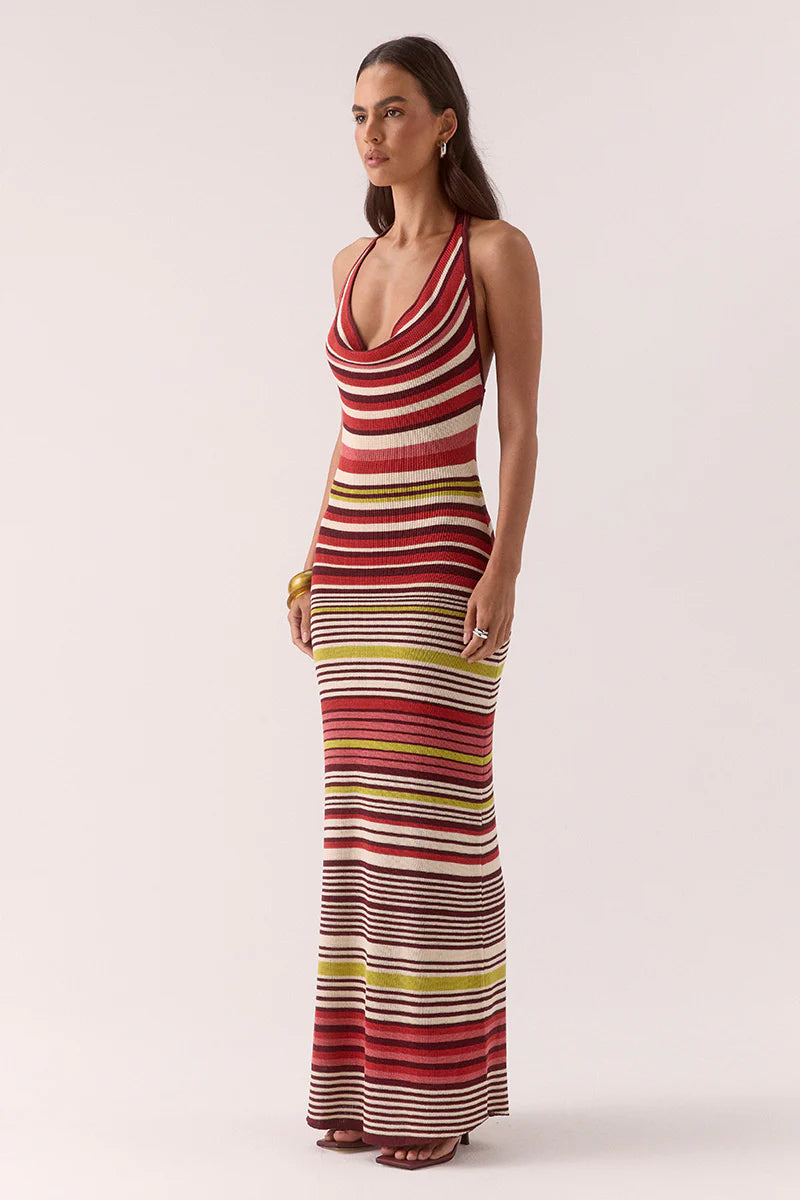 Elysian Collective Sovere Studio Pandora Knit Dress Stripe