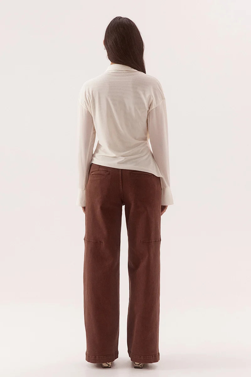 Elysian Collective Sovere Studio Selen Shirt Chalk