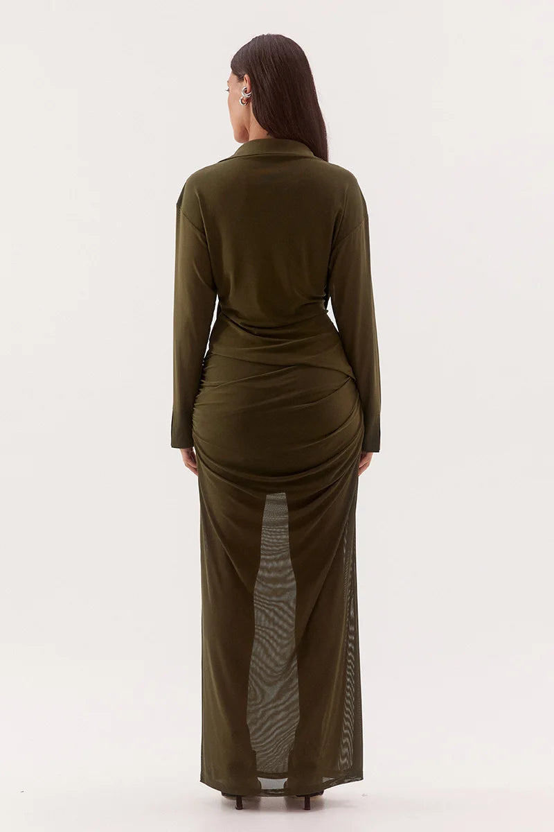 Elysian Collective Sovere Studio Selen Shirt Olive