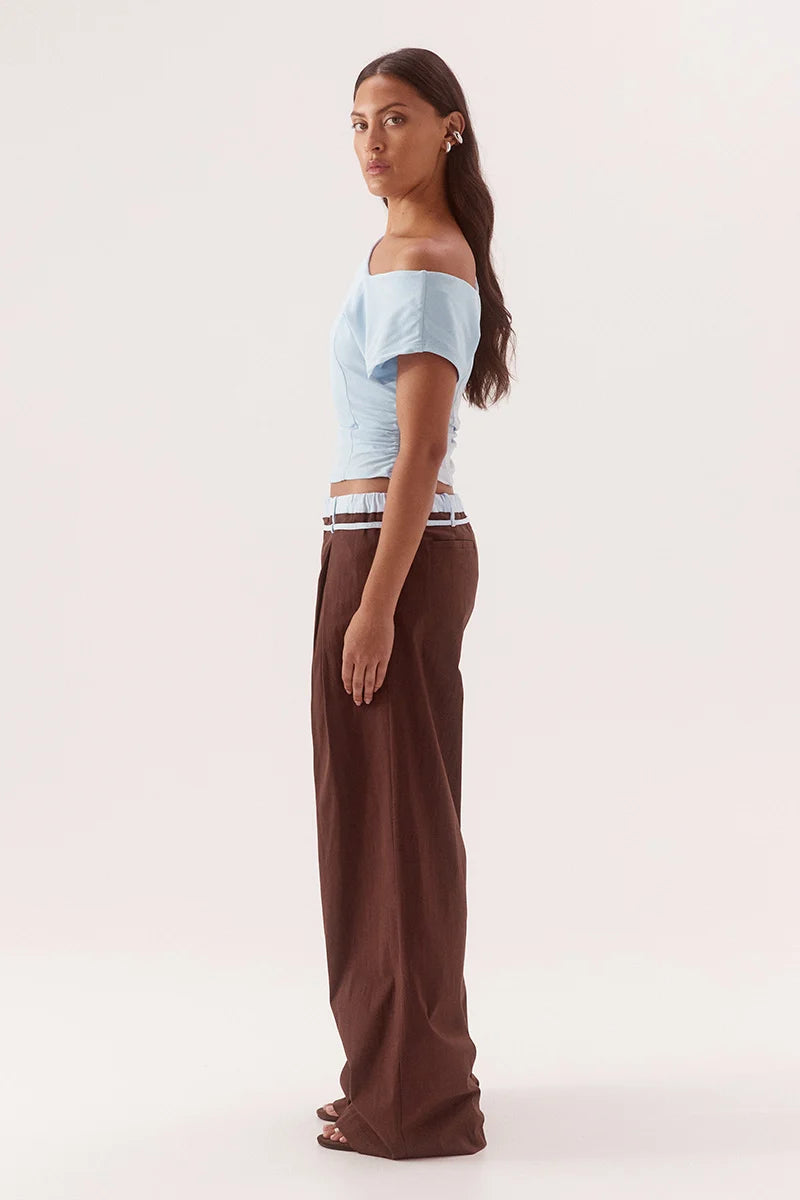 Elysian Collective Sovere Studio Vera Top Sky