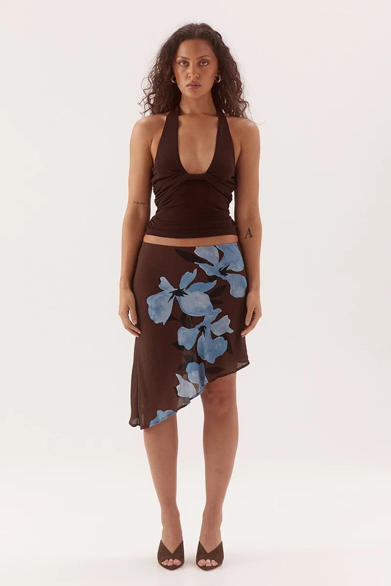 Elysian Collective Sovere Studio Zumi Combination Skirt Zumi Print Combo